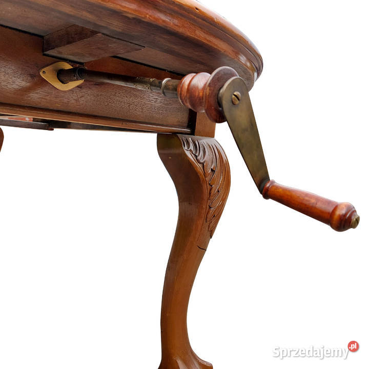 OWALNY STÓŁ MIĘDZYWOJENNY Szczecin