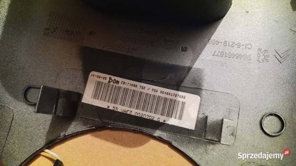 Poduszka powietrzna pasażera Citroen Berlingo Części samochodowe Brzostów