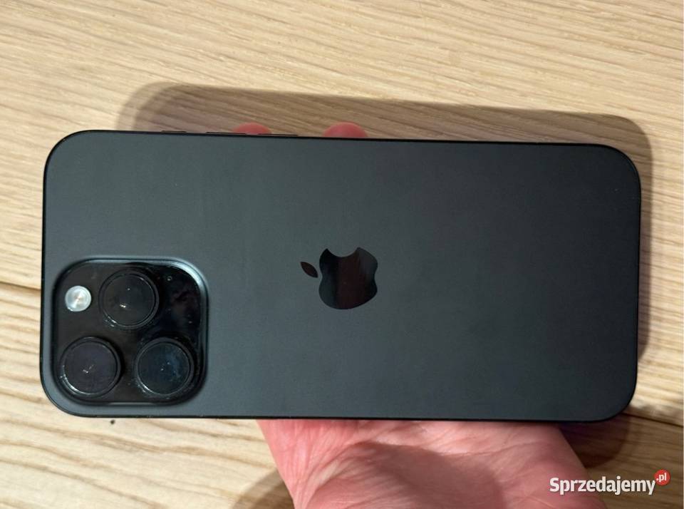 Sprzedam iPhone 16 Pro 512GB czarny Apple / iPhone warmińsko-mazurskie Gronowo Górne