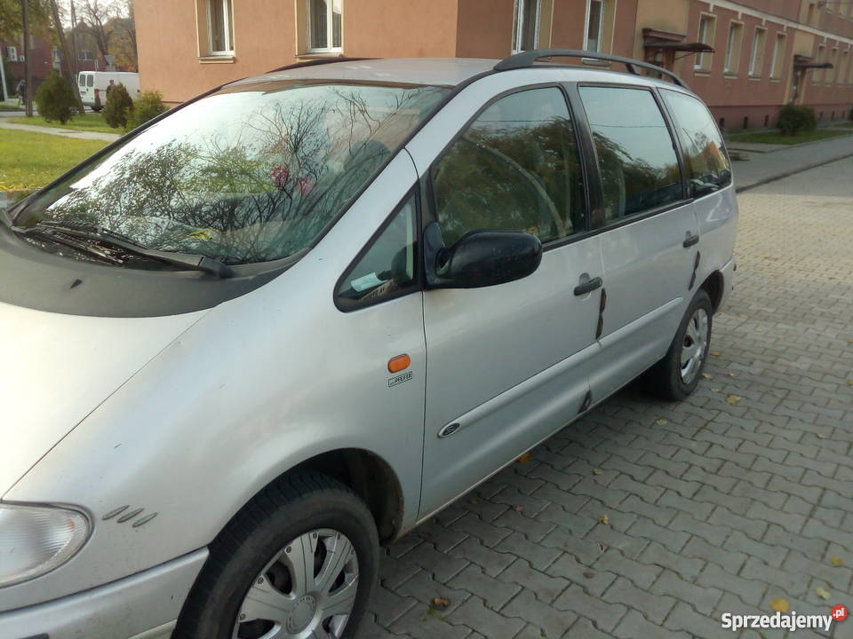 Ford Galaxy 28 v6 170 LPG Wersja Ghia welurowa tapicerka wielkopolskie Leszno