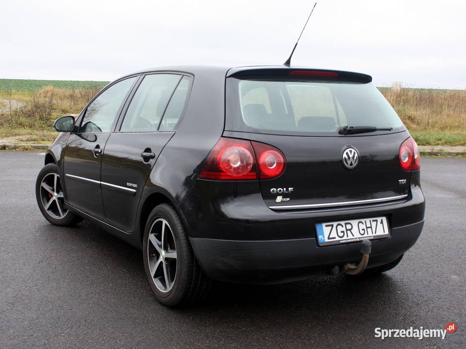 VW Golf 19 TDI 2008 zar w 5 drzwi KLIMA zachodniopomorskie