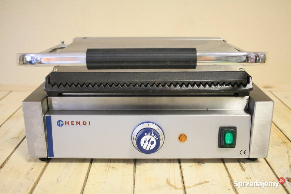 Grill kontaktowy PANINI ryflowany Hendi 263655 Pszczyna