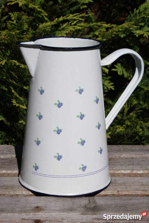 Dzbanek emaliowany biały poj 2 litry biały Warszawa sprzedam
