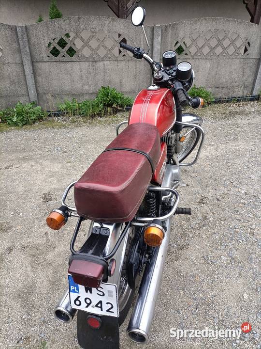 Jawa 350 zarejestrowana