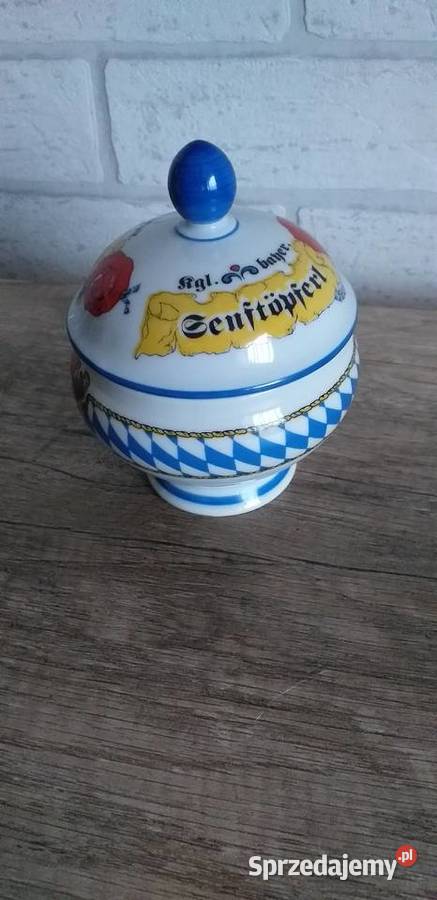 Porcelanową cukiernica Bavaria