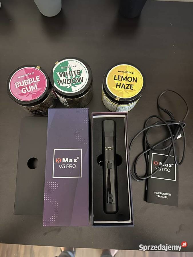 Waporyzator Xmax V3 Pro CBD bubble gum white Pozostałe Gliwice