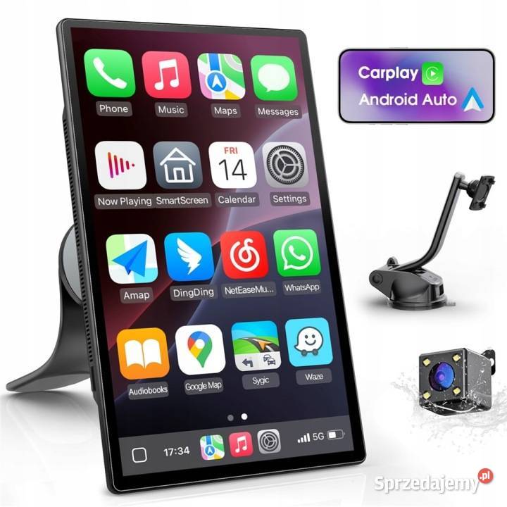 MONITOR SAMOCHODOWY 9 CARPLAY ANDROID AUTO śląskie
