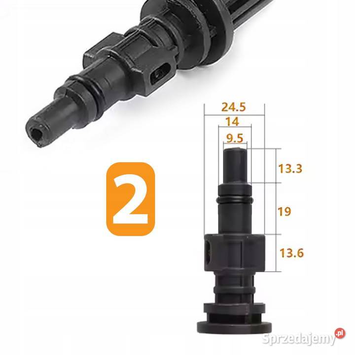 Pistolet do Myjki Ciśnieniowej Gwint M14 Długość Ludźmierz