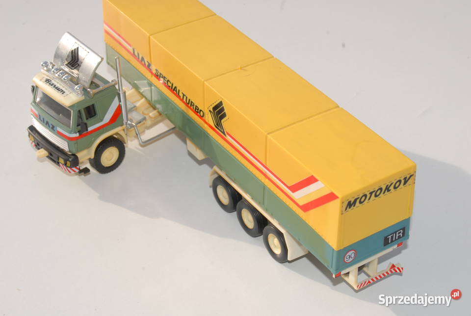 Stara Zabawka ciężarówka TIR Liaz 100551 Camion Cieszyn