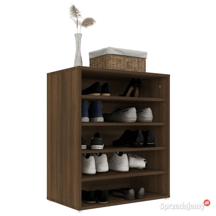 Szafka na buty brązowy dąb 60x35x70 WM816016 Warszawa