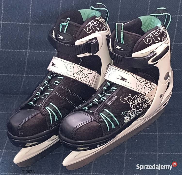 Łyżwy hokejowe Crane regulowane rozmiar 33 do 36