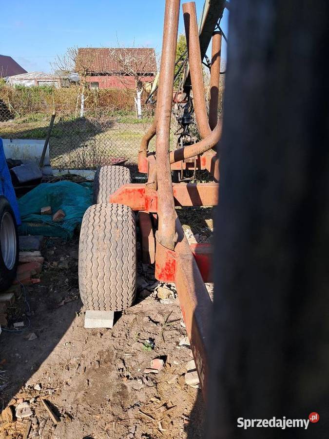 przyczepa leśna more maskiner SF 105 Płoty