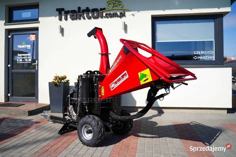 Rębak spalinowy tarczowy DRCS15HP hydrauliczny