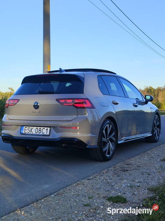 VW Golf 8 VIII 15 eTsi 150 Rline 2020 iQ light 150KM Lipce Reymontowskie