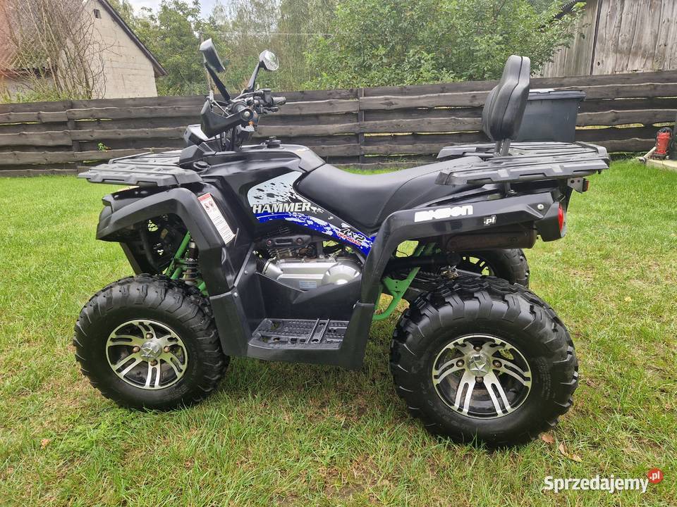 Quad Mikilon 200 z homologacją wyciągarka hak 200cm3 Zakrzew