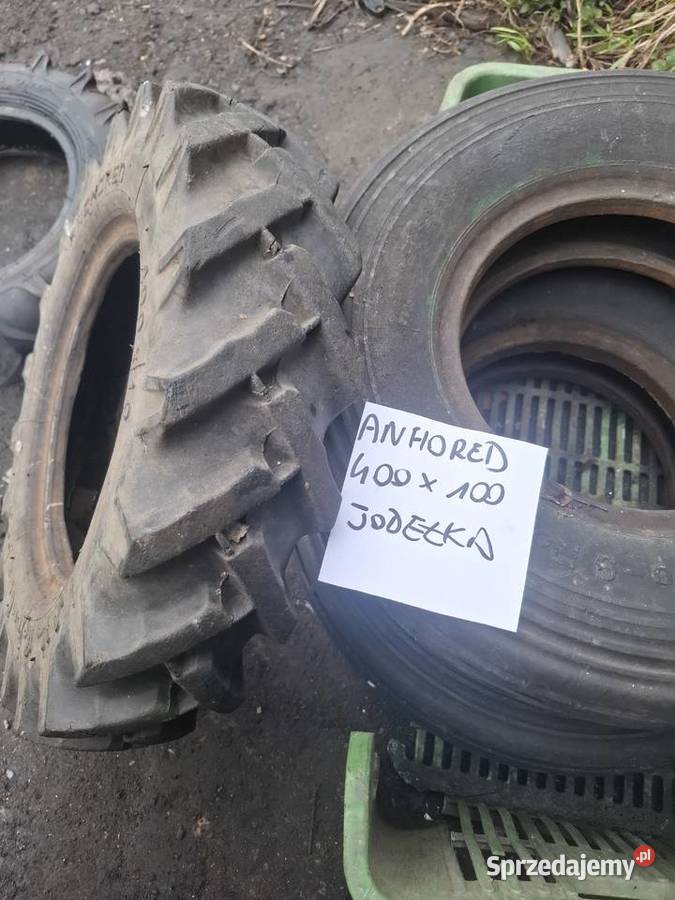 Opona jodełka 10 400 10 2 sztuki sprzedam