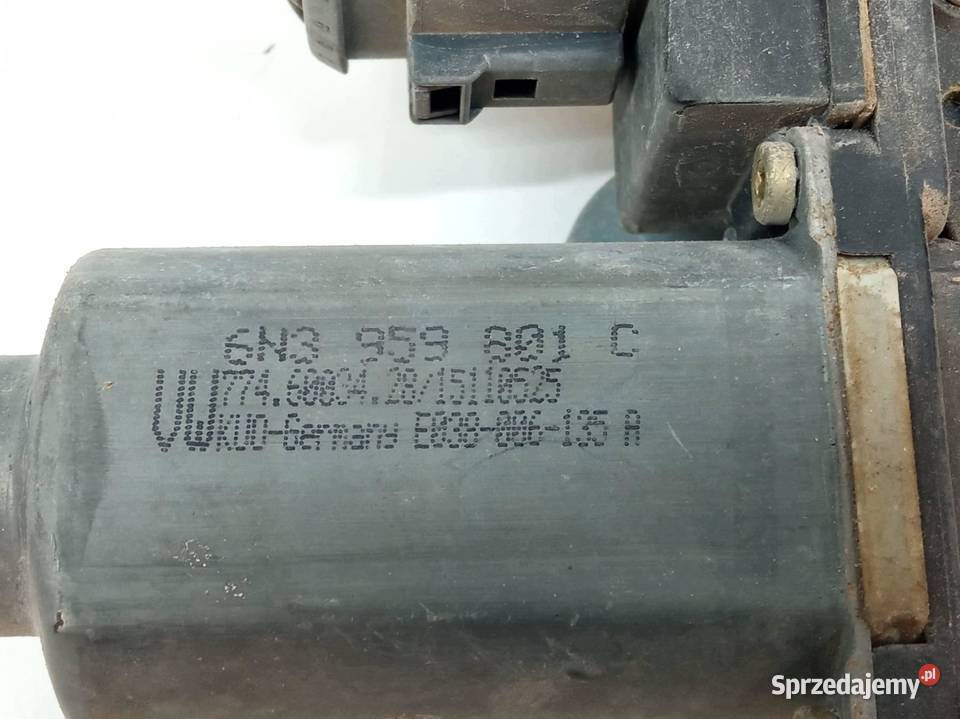 MECHANIZM SZYBY LEWY PRZÓD 6N3959801C VW Rok produkcji 2001 Mechanizmy opuszczania szyb świętokrzyskie