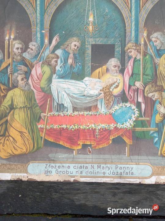 Litografia Kalwaria 1911 Gdów