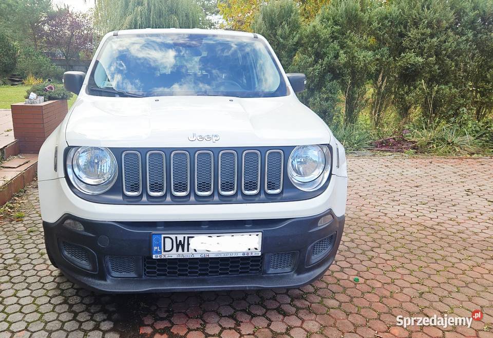 Jeep Renegade 16 nieuszkodzony Wrocław sprzedam