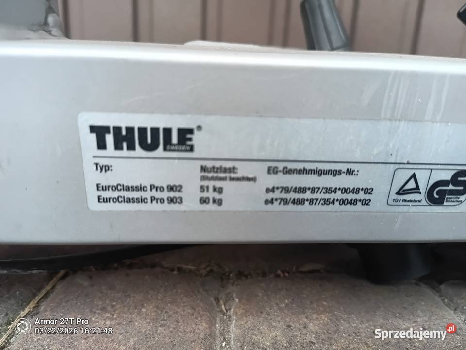 Bagażnik na 2 rowery Pro902