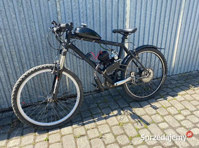 Rower z silnikiem spalinowym 100cc lubelskie