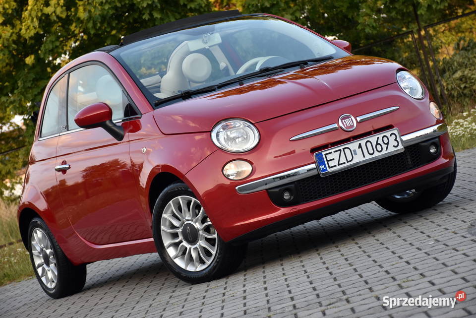 Fiat 500C Lounge 12MPI 8V 70 58890 KABRIOdach Zduńska Wola