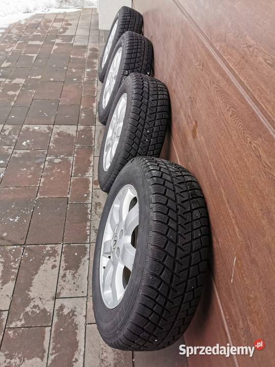 Komplet Kół Felgi Oryginalne Honda CRV III Opony Dziecinów