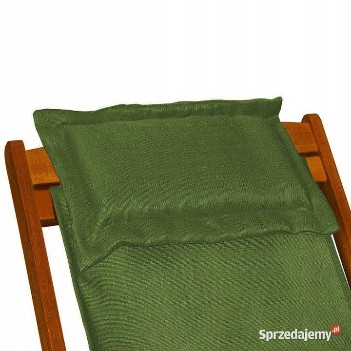 Leżak ogrodowy jasne drewno akacjowe plażowy sprzedam