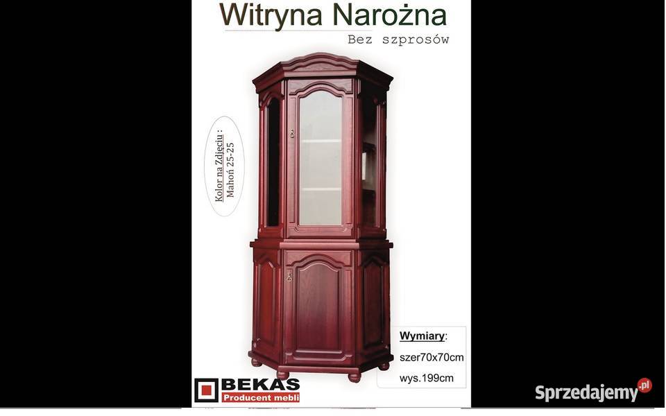 Stylowy Nowy kredensik Narożny 70 Bekas Stylowo łódzkie sprzedam