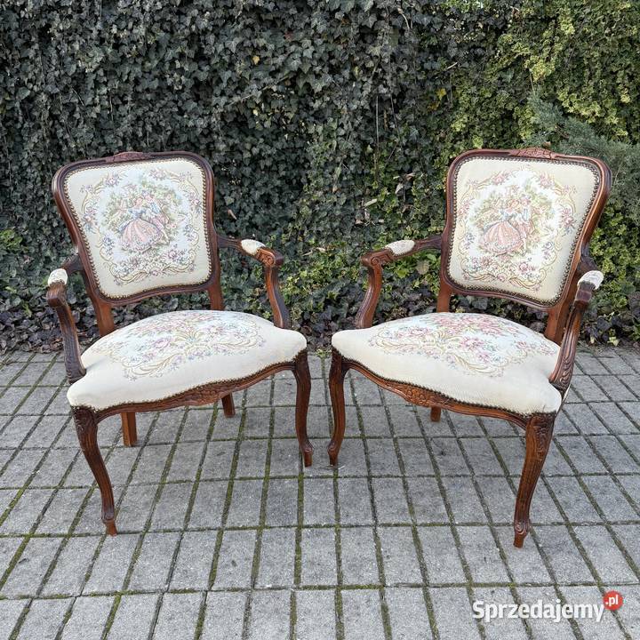 ARTexpert Para foteli Ludwik fotel tapicerka zachodniopomorskie