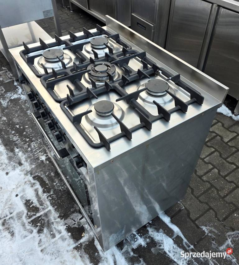 Kuchnia Gaz 5 Pal z Piekarnikiem Elekt HENDI