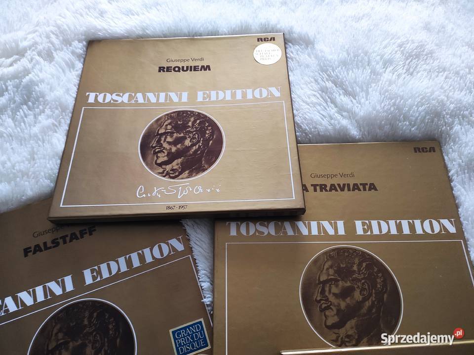 Kolekcja oper Verdiego BOX 6x3 LP Arturo 3 i więcej wielkopolskie Gniezno