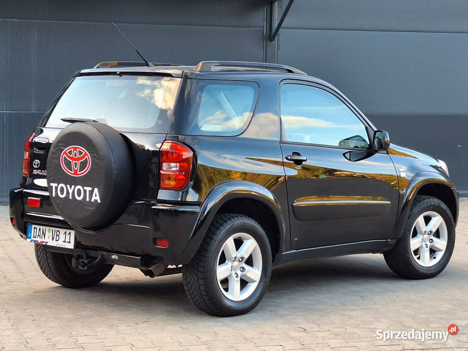 Toyota RAV4 4X4 benzyna 20VVTi z Niemiec PiĘKNA elektrochrom. lusterko wst. Olsztyn