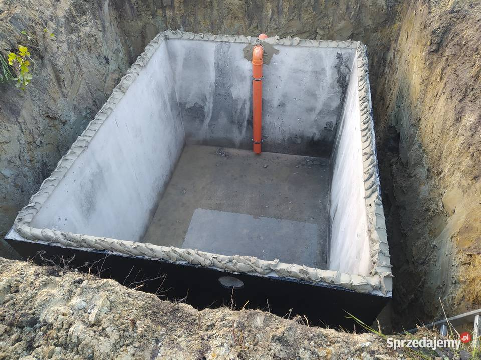 Szambo Szamba Betonowe Piwnica Ogrodowa Kanał Szamba łódzkie Zgierz