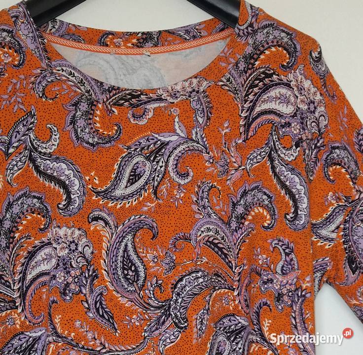 ML4244 Bluzka tunika turecki wzór