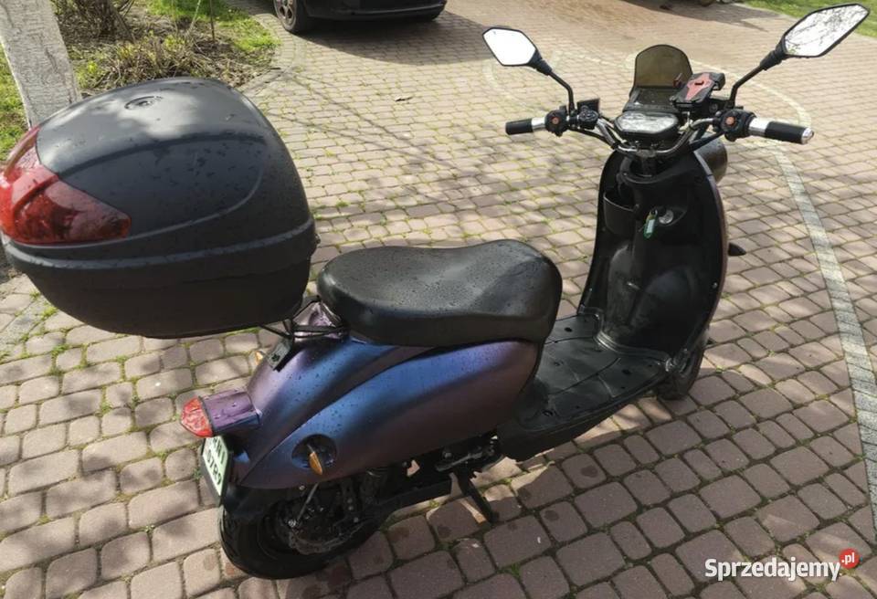Skuter elektryczny 12kW AM 6kWh 250 zasiegu sprzedam