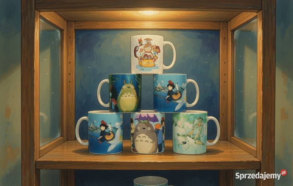 Zestaw prezentowy Studio Ghibli 5 kubkow Totoro Warszawa