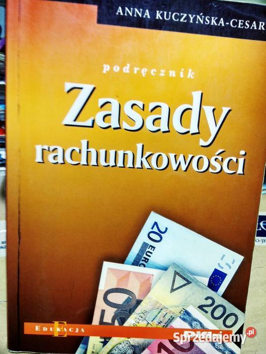 Zasady rachunkowości Antykwariat Warszawa