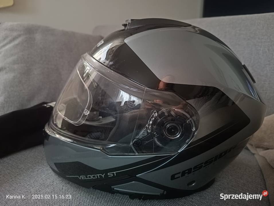 Kask otwierany na motor skuter Cassida Velocity Gliwice sprzedam