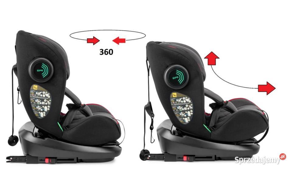 Fotelik samochodowy iSize ISOFIX GT 360 MULTI Aleksandrów