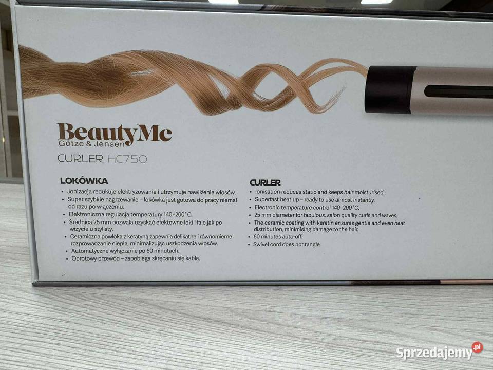 Lokówka tradycyjna BEAUTYME HC750 AGD drobne warmińsko-mazurskie