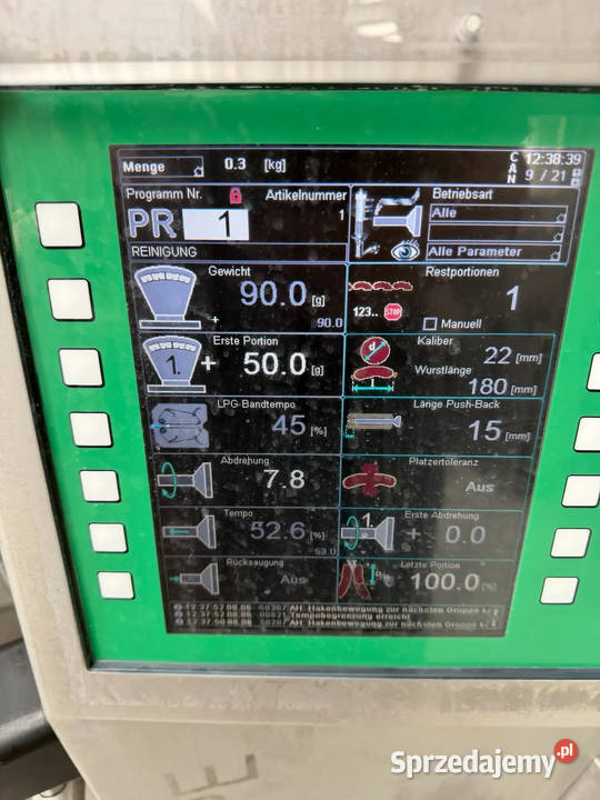 VEMAG HP20E LPG209 AH212 Linia do nadziewania wielkopolskie Krotoszyn sprzedam