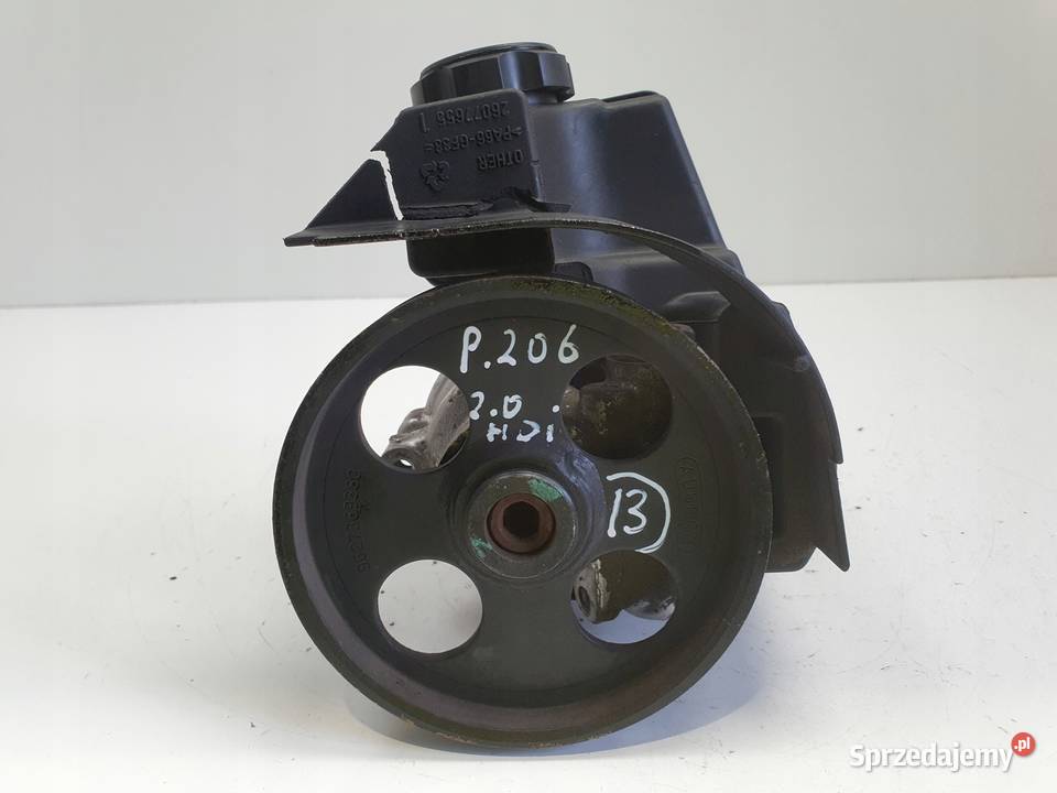 Peugeot 206 20 HDI POMPA WSPOMAGANIA 9631914280 osobowe Motoryzacja Rudka