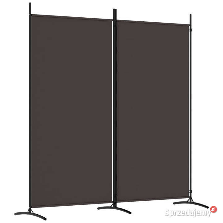 Parawan 2panelowy brązowy 175x180 tkanina Warszawa