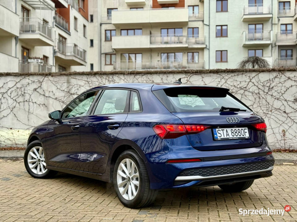 Audi A3 Sportback Salon Polska I właścicel Rok produkcji 2024 śląskie Tarnowskie Góry