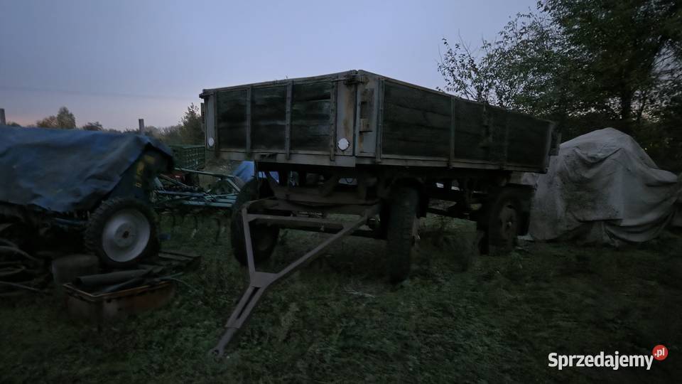 Przyczepa rolnicza d43 wywrot Mierzęcice