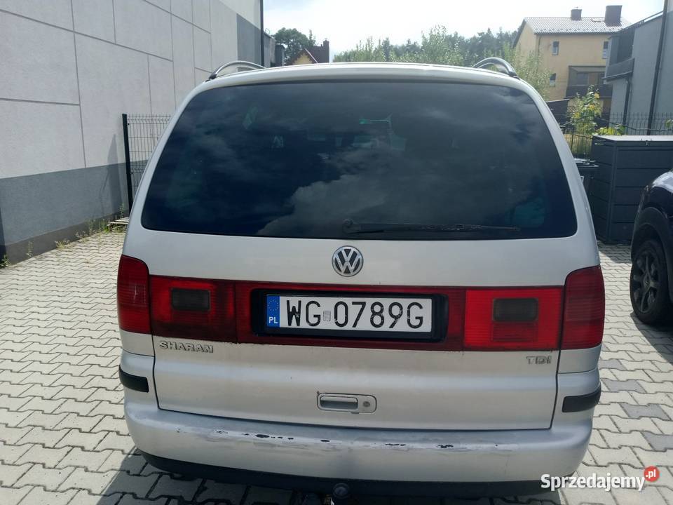 Sprzedam Volkswagen Sharan Auto uszkodzone centralny zamek Kielce
