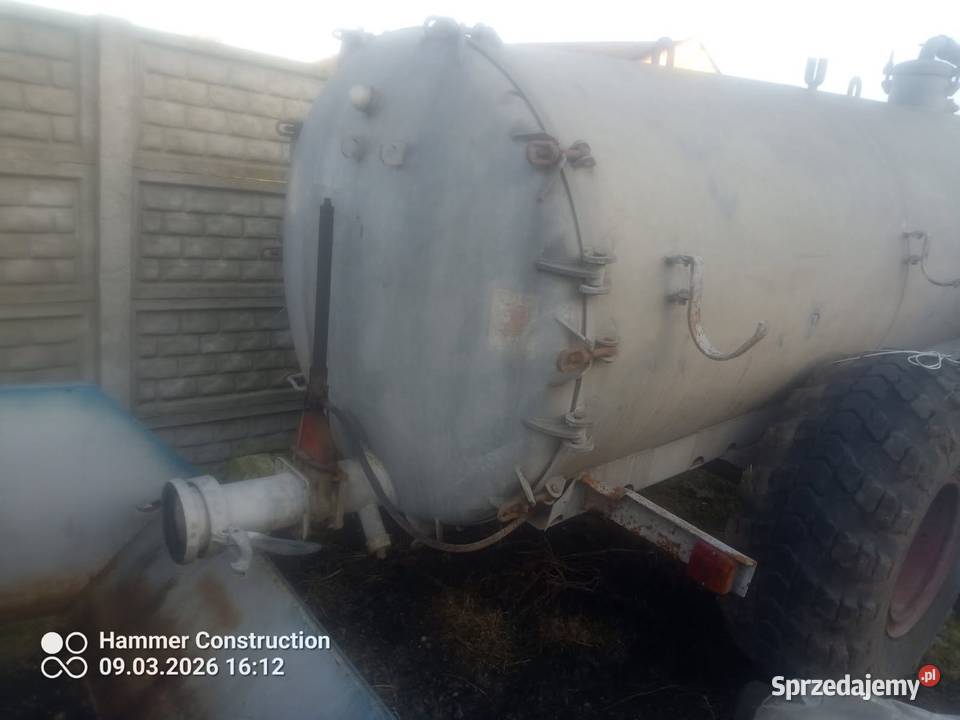 Beczka beczkowóz asenizacyjny Beczkowozy Lutosławice Rządowe sprzedam