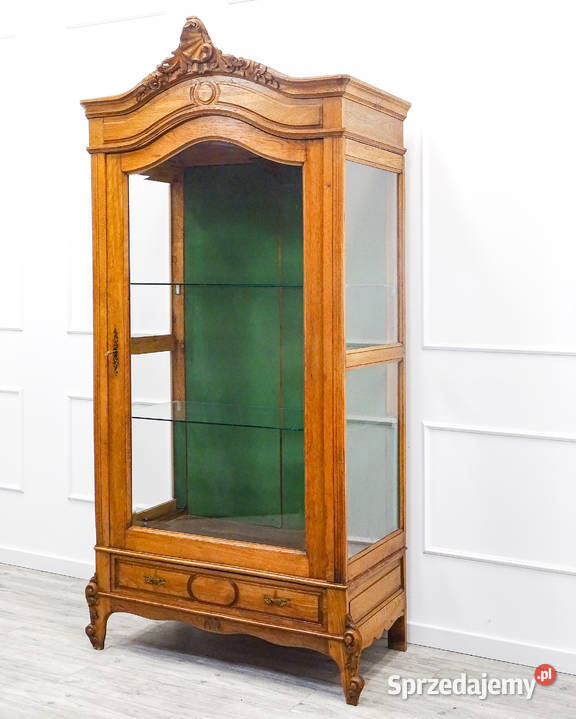 Antyk Witryna Rocaille BIBLIOTECZKA Lustro wielkopolskie