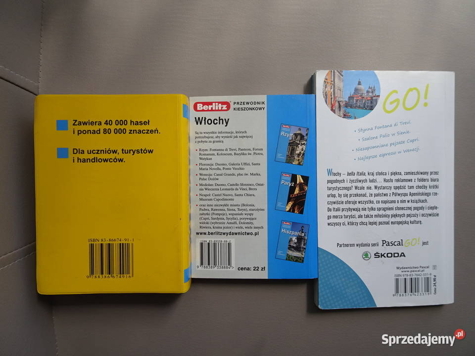 Jezyk wloski przewodniki slownik Kraków